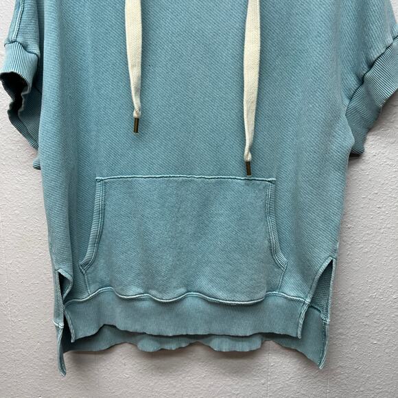 American Eagle Hooded Sweatshirt Womens Medium Oversized Workout Fitness Walking - Picture 4 of 12